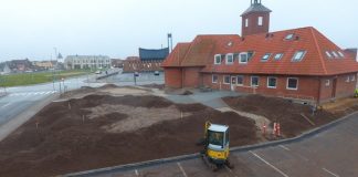Områdefornyelse tager form ved Sømandskirken i Hirtshals