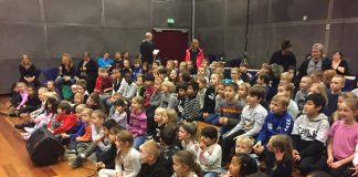 Teater på UCN for de mindste fra SkoleCenter Hirtshals