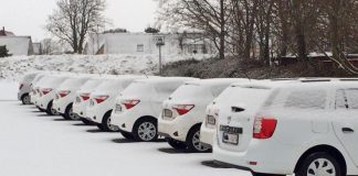 Øjeblikket: Kommunale sne-biler