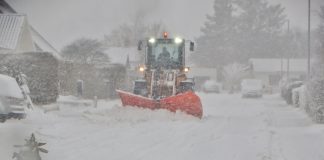Øjeblikket: Privat sne-rydning