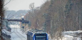 Øjeblikket: Nordjyske Jernbaner i vinterpragt