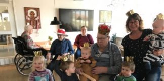 Guldsmeden fejrede fastelavn på Lynggården i Hirtshals