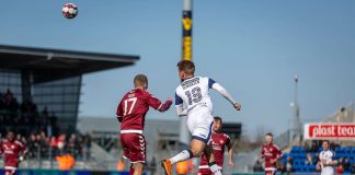 Truppen for Vendsyssel FF til kampen mandag mod Hobro IK