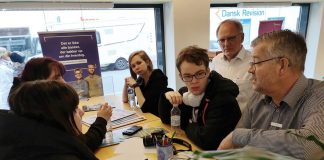 Hjørring Produktionsskole udstiller fotos med lokale motiver hos Nordjyske Bank i Hirtshals