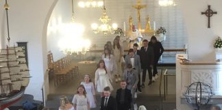 Tillykke til konfirmanderne i Hirtshals Kirke