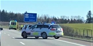 Ulykke på Hirtshalsmotorvejen