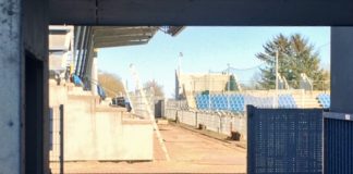 Kommunens fodboldstadion i Hjørring tager form