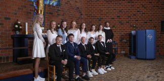 Fotokavalkade og tillykke til konfirmanderne i Emmersbæk