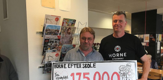 Håndsrækning fra Horne