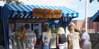 Fisk for 23. gang i haven ved Hirtshals Museum