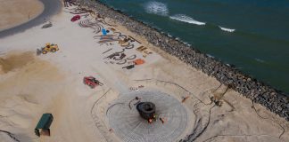 Vindmøllerne funderes på Hirtshals Havn