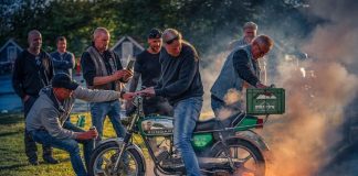 Fuld knald på Veteran Knallert Træf i Bindslev