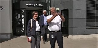 Arne Boelt bød fransk ambassadør velkommen til Hjørring