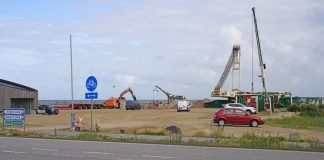 Populære vindmøller i Hirtshals