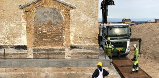 BMS Krangården gør det sidste klar til at flytte Rubjerg Knude Fyr