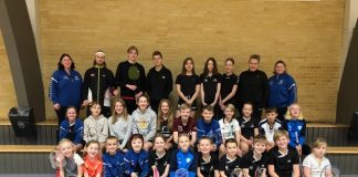 Lærerig træningslejr for badmintonspillere i Hirtshals Idrætscenter