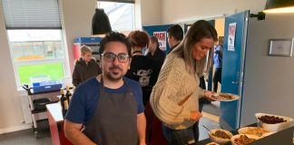 Børnenes dag og italiensk buffet på Horne Efterskole