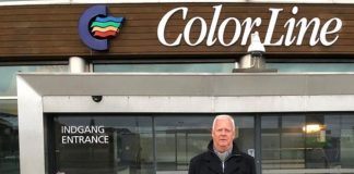 Jubilæumssten ved Color Line