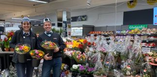Godt nytår fra Pia og René hos Spar og Slagter Winther