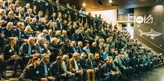 Stuvende fuldt hus til Nytårskur 2020 med Erhverv Hjørring på Nordsøen Oceanarium