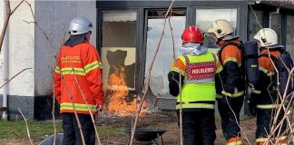 Bålfad antændte brand i Hjørring