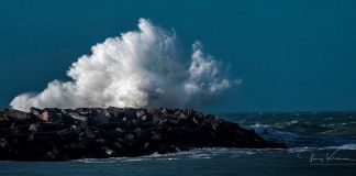 Vindstød af stormstyrke ventes ved Vestkysten