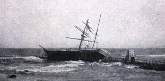 Historisk stranding ved Hirtshals