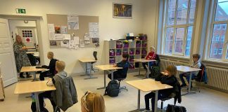 Elever var glade for at komme i skole igen