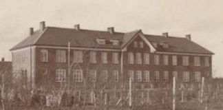Epidemiafsnittet på Hjørring Sygehus anno 1920