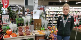 Smagsprøver fra eleven i Spar